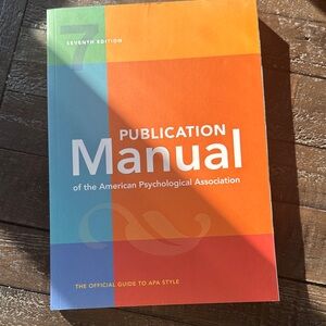 LIKE NEW - APA Publication Manual Seventh Edition